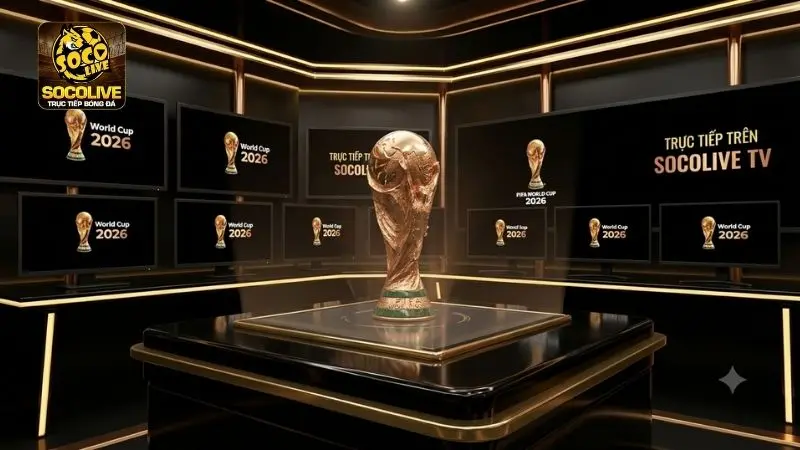 Trực tiếp World Cup 2026 cùng lịch thi đấu và thông tin mới nhất trên Socolive TV